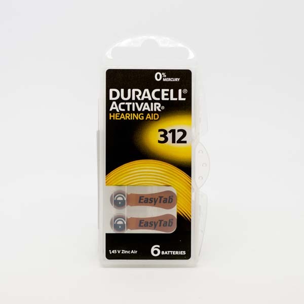 Duracell A312 Premium Hörgerätebatterien